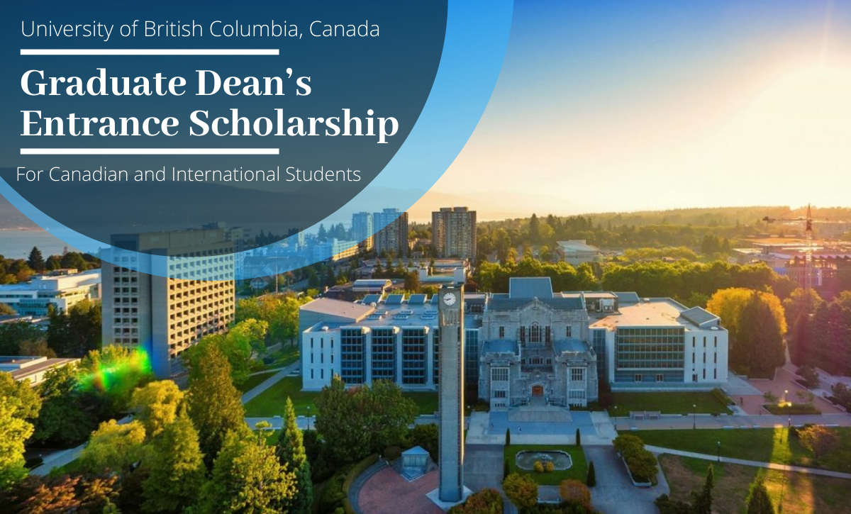 UBC Dean Entrance Scholarship