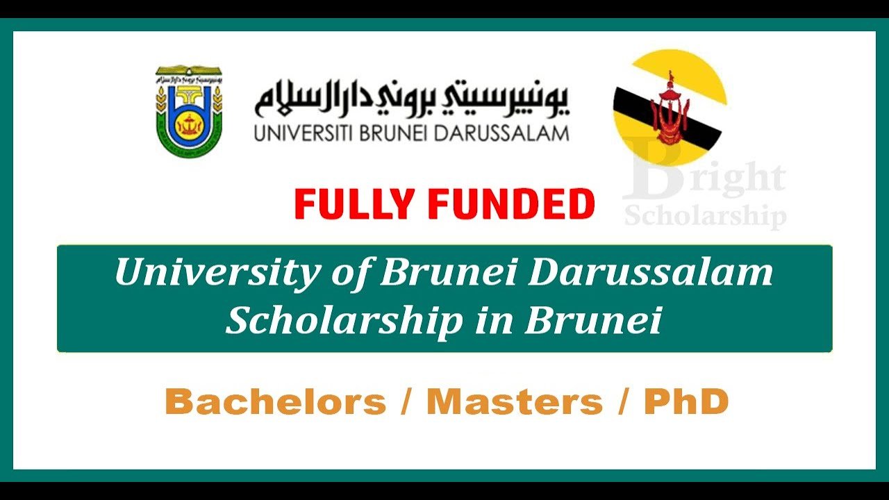 ubd graduate research scholarship 2025 in brunei fully funded